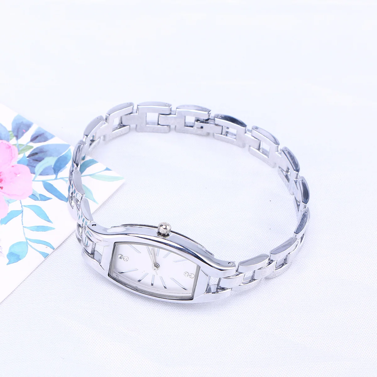 Nobile orologio al quarzo quadrante elegante design semplice regalo perfetto per le donne compleanno capodanno stile business