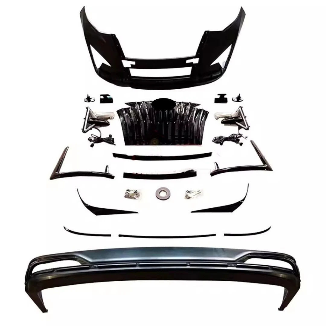 

Body Kit Front Rear Bumper Grill Mask Assembly For Trumpchi GM6 modified Fog Lamp Strip Surround Auto Accessories