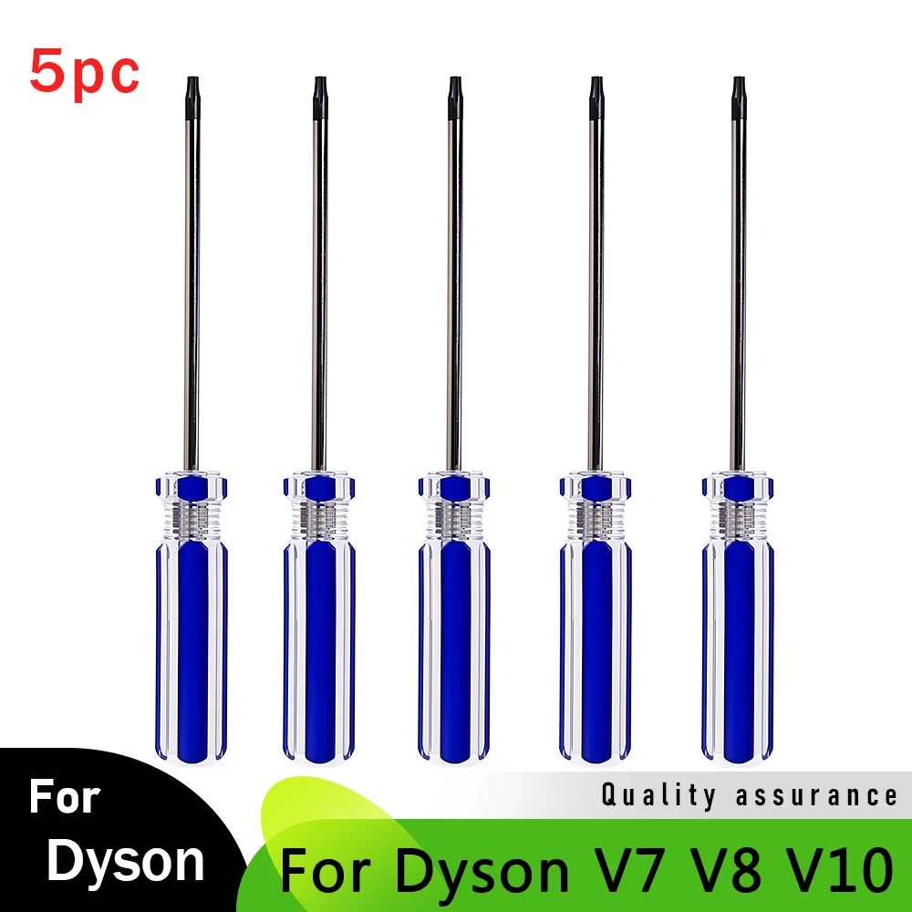 T8 Precision Screwdriver For Dyson V7 V8 V10 Vacuum CleanersSafety Magnetic Screwdriver BitsHardware Repair Tools
