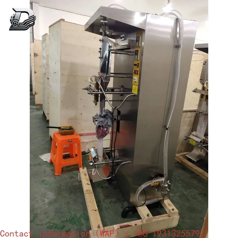 

【Best-selling】Automatic Liquid Pouch Filling Sealing Machine 500ml Water Milk Bag Packaging Equipment