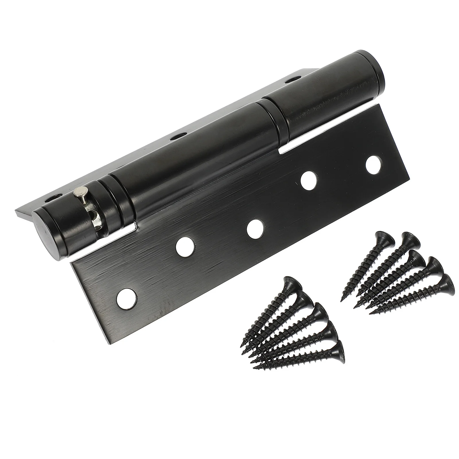 

1Set Durable Heavy Duty Stainless Steel Hinges Self Closing Door Furniture No Stuck 180 Degree Rotation Self Closing Door Hinges