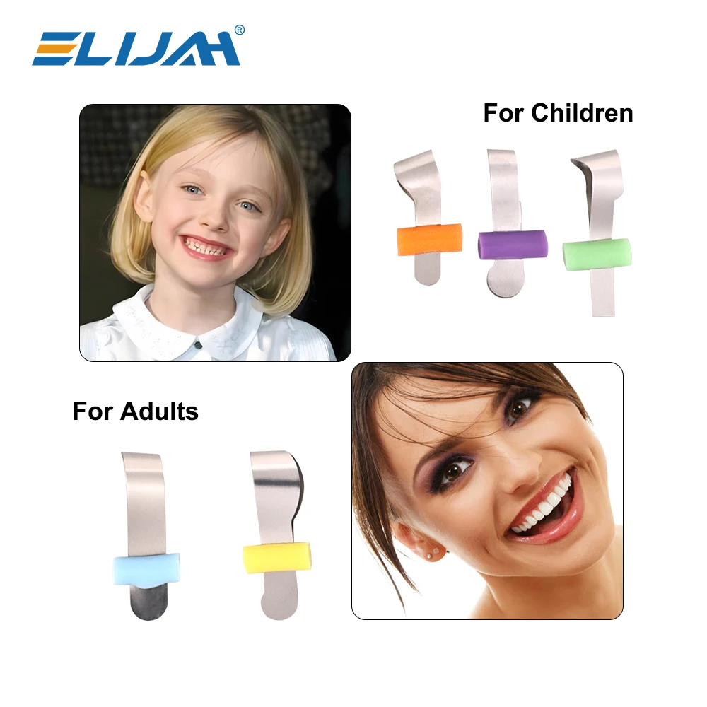 

ELIJAH 20Pcs/Box Dentistry Matrix Retainer Less Sectional Contoured Metal Matrices Stainless Positioner Molding Sheet Dentistry