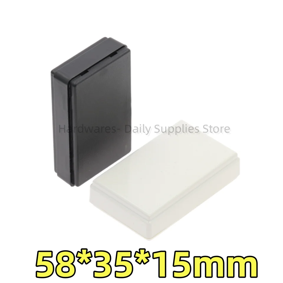 1pcs Waterproof Plastic Project Electronic Instrument Case Enclosure Box 58x35x15mm Wire Junction Boxes