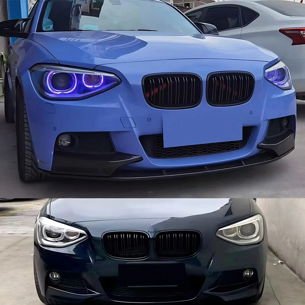 

For BMW 1 Series F20 F21 Gloss Black Front Radiator Grille Inlet Mesh Grid Tuning Accessory Perfect Match for 2011-20 Models