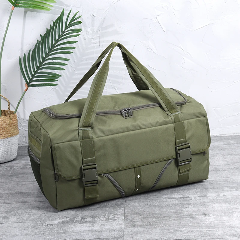 Large Capaci Casual Waterproof Travel Bag Men's Hand Lage Ox Cloth Faionable  Color Youth Travel Bag