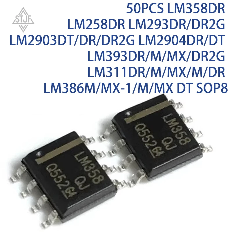 50Pcs Lm358Dr Lm258…