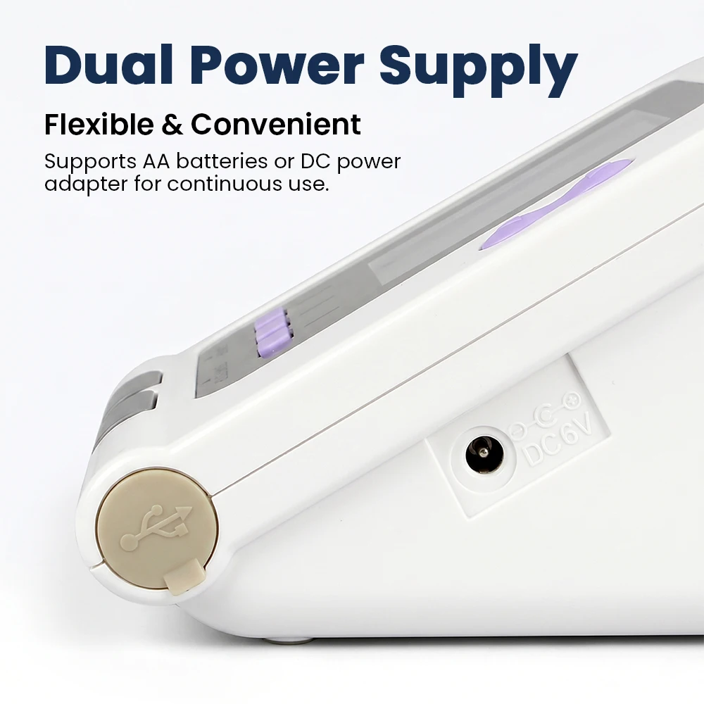 CONTEC 08A-VET Blood Pressure Monitor Portable Veterinary Digital Animal Electronic Sphygmomanomete PR Pulse Tester 6-11cm Cuff