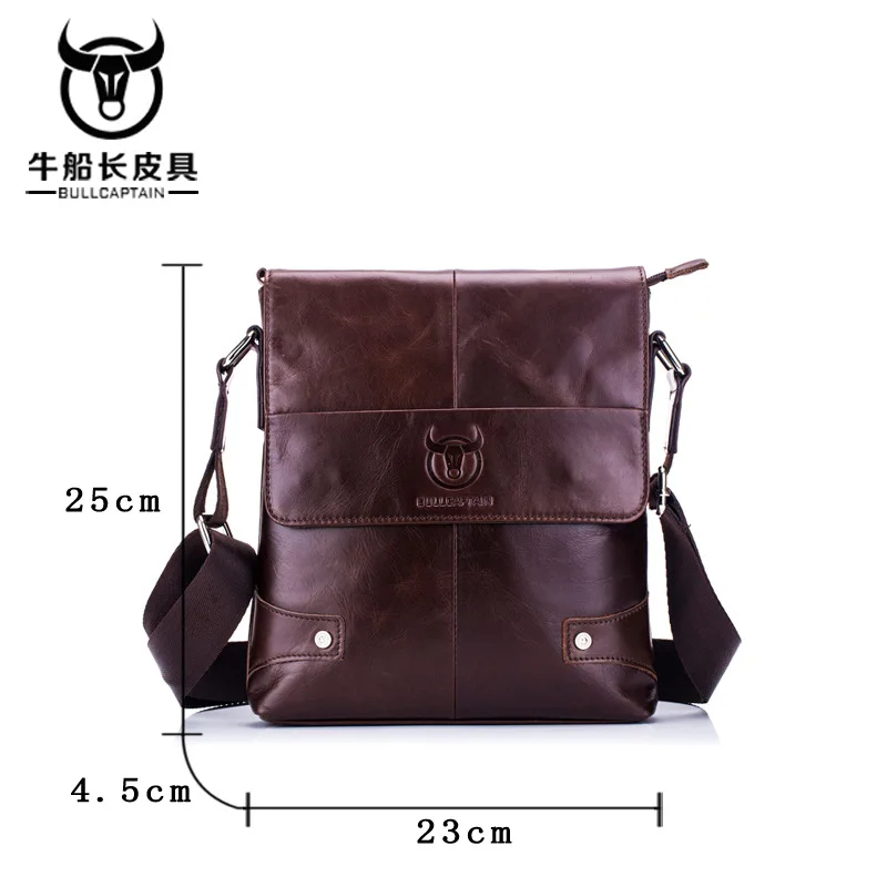 الراقية الرجال الجلد الحقيقي كتف واحد حبال جلد البقر الأعمال اللوحي تخزين سعة كبيرة حقيبة كتف واحدة