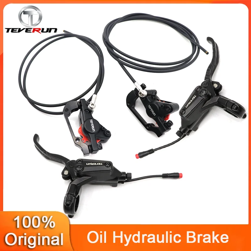 

Original Teverun Hydraulic Brake Caliper For Teverun Fighter 11/11+ Fighter susprme/7260R Scooter Oil Brake Handle Lever Parts