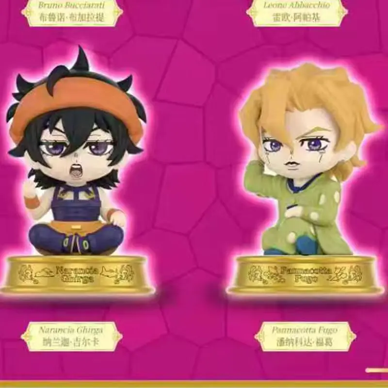 Eaki Jojo Bizarre Adventure Golden Wind Plush Blind Box Mystery Figure Keychain Collectible Toy Gift For Anime Fans - view 5