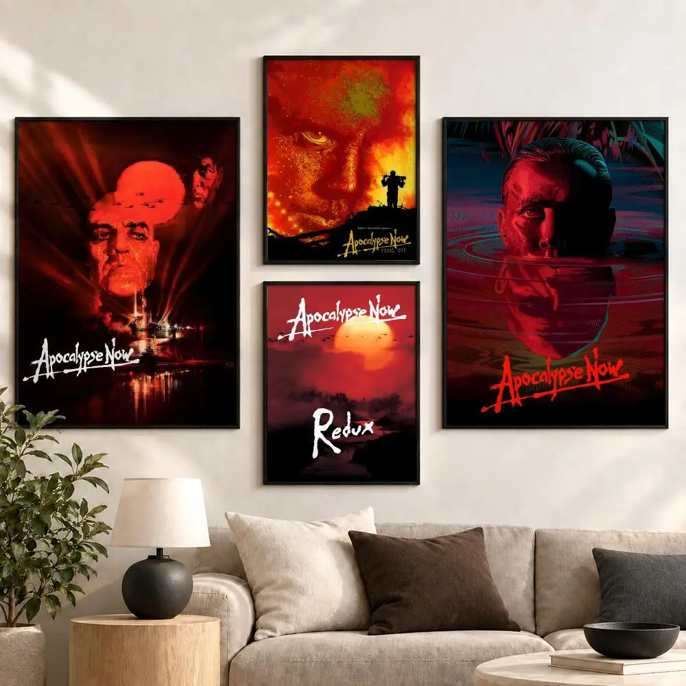 Apocalypse Now Classic 70s War Cinema Visuals Film Art Poster Aesthetic Art Print for Bedroom & Living Room Decor, Unframed
