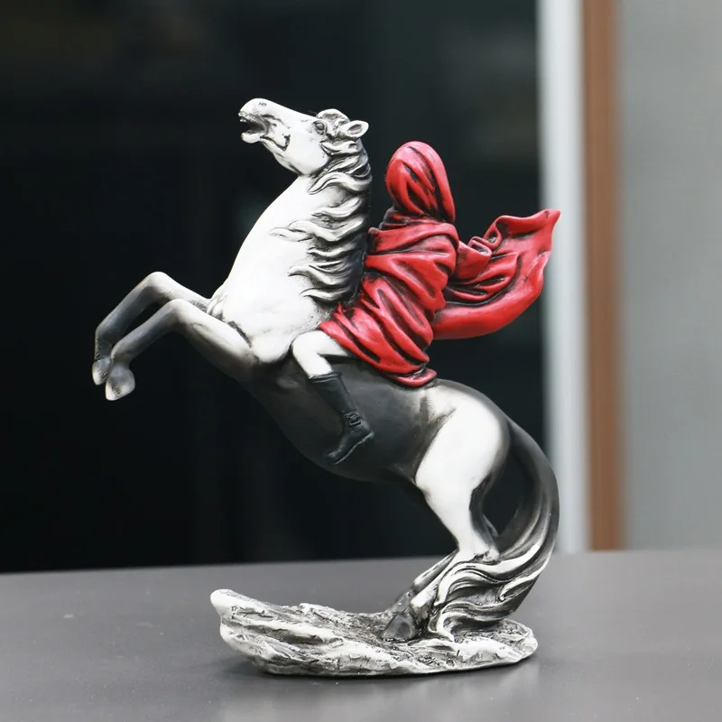 New Banksy Sculpture Series, Flower Throwing Statue, Pop Art Modern Balloon Girl Statue, Office Home Decoration