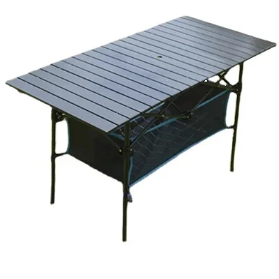 Outdoor Folding Table Chair   Camping Aluminium Alloy Picnic Table Waterproof Durable Folding Table Desk For 95*55*68cm