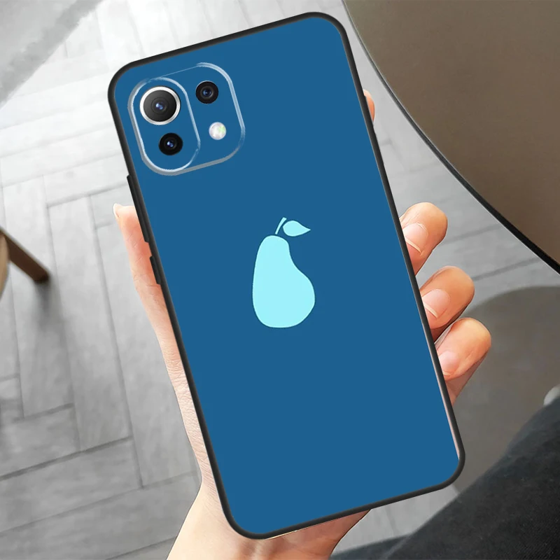 ICarly Pear logo Meme Funny Case For Xiaomi 14 13 Ultra 11T 12T 13T Pro 12 Lite POCO X6 F6 Pro M6 X5 X3 F3 M5s F5 Cover