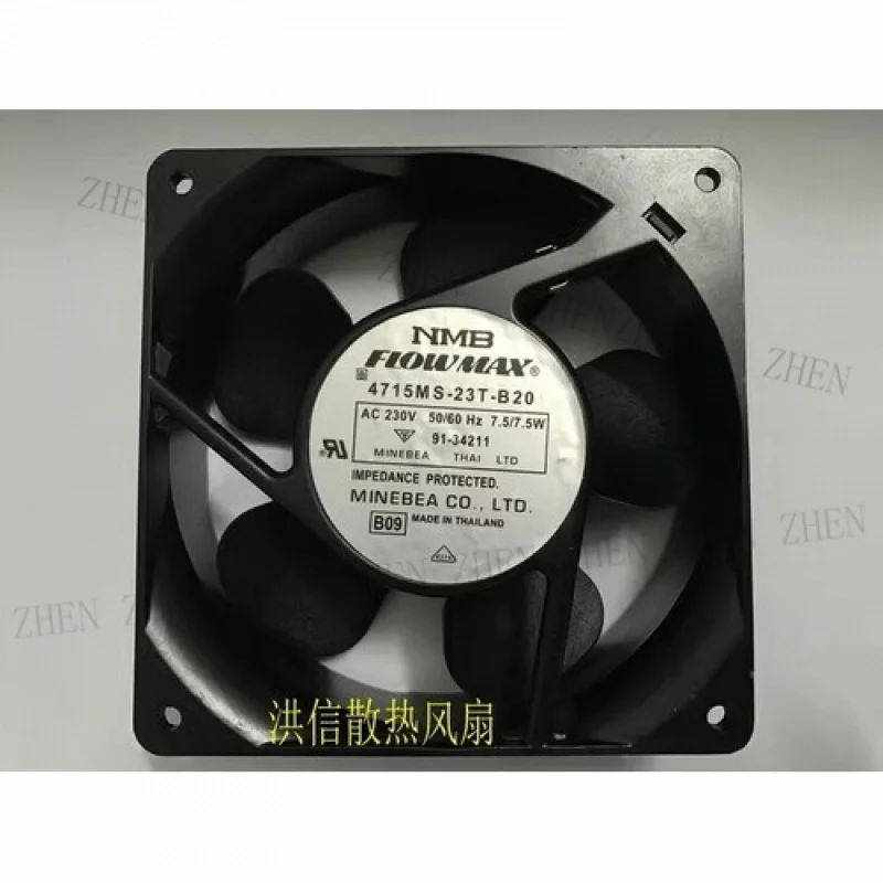 

Y ДЛЯ NMB 4715MS-23T-B20 12038 AC230V 7,5 Вт инверторный охлаждающий вентилятор