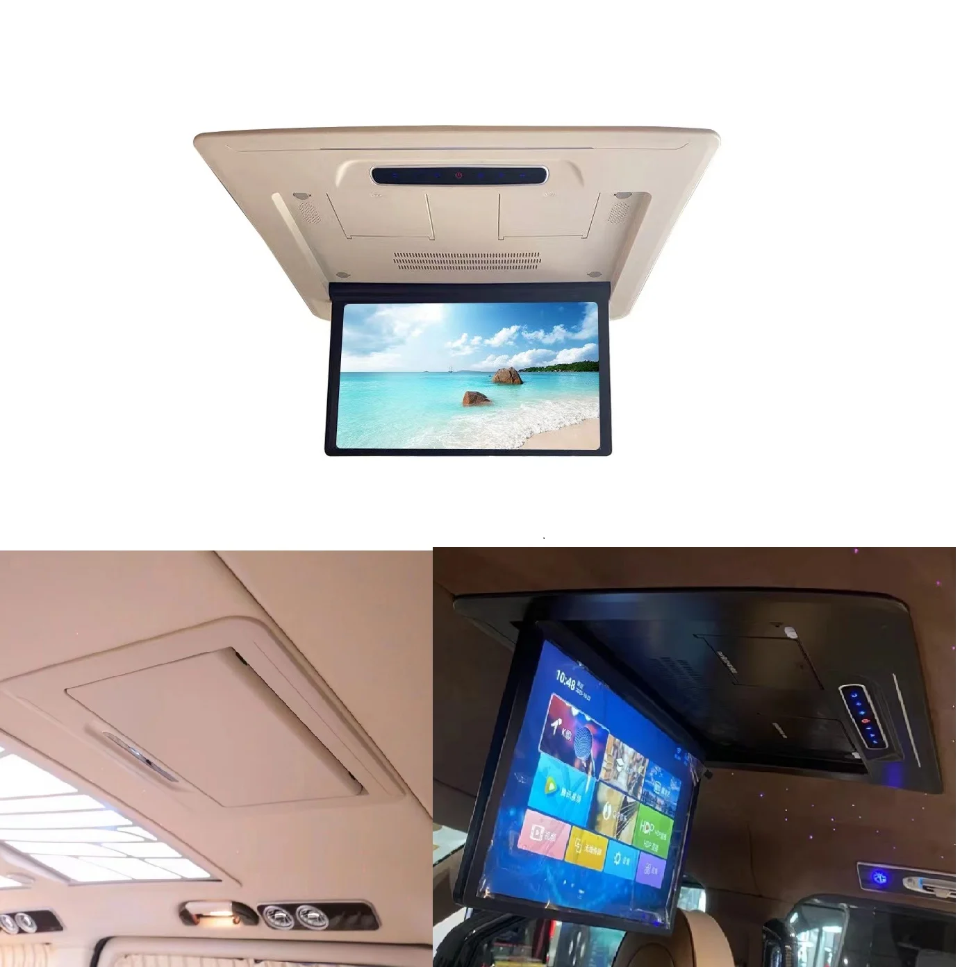 15.6-inch Embedded Car Ceiling   for V260 V260L V-class Metris W447 Car Electric Display