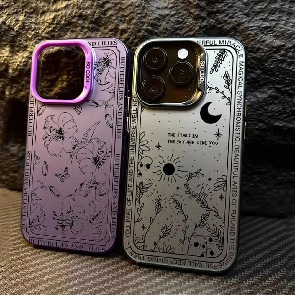 Flower Plant Moon Phone Case for Infinix Hot Note Zero 70 60i 60 50 40 30 30i 20 20s Smart 10 9 8 Edge Pro Plus 4G 5G Back Cover