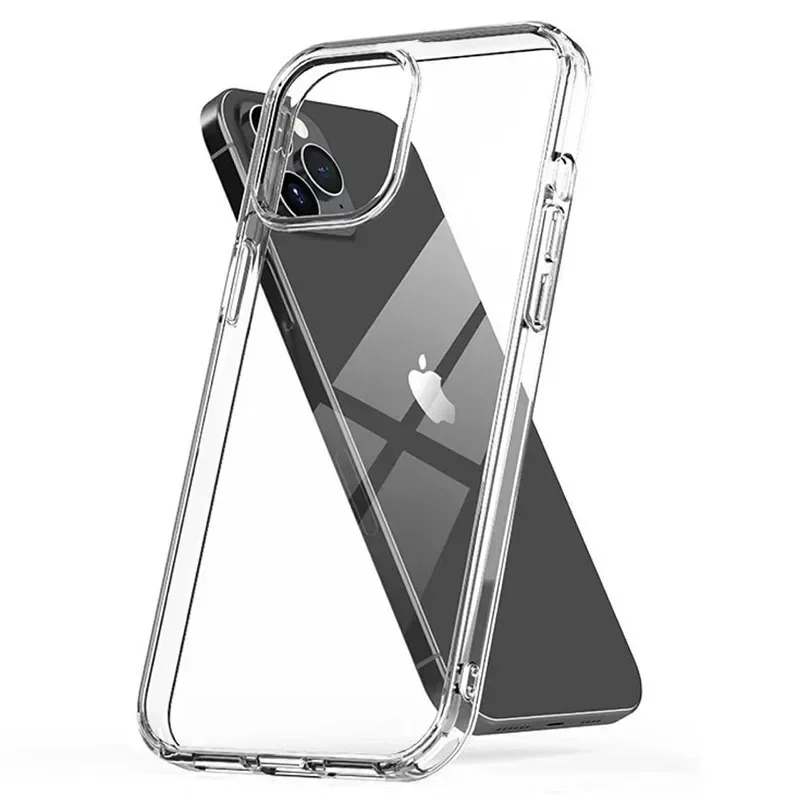 Ultra Thin Transparent Silicone Case for IPhone 15 14 13 12 11 Pro Xs Max Mini XR X 7 8 6s Plus 6 SE 2020 5 5S Back Cover