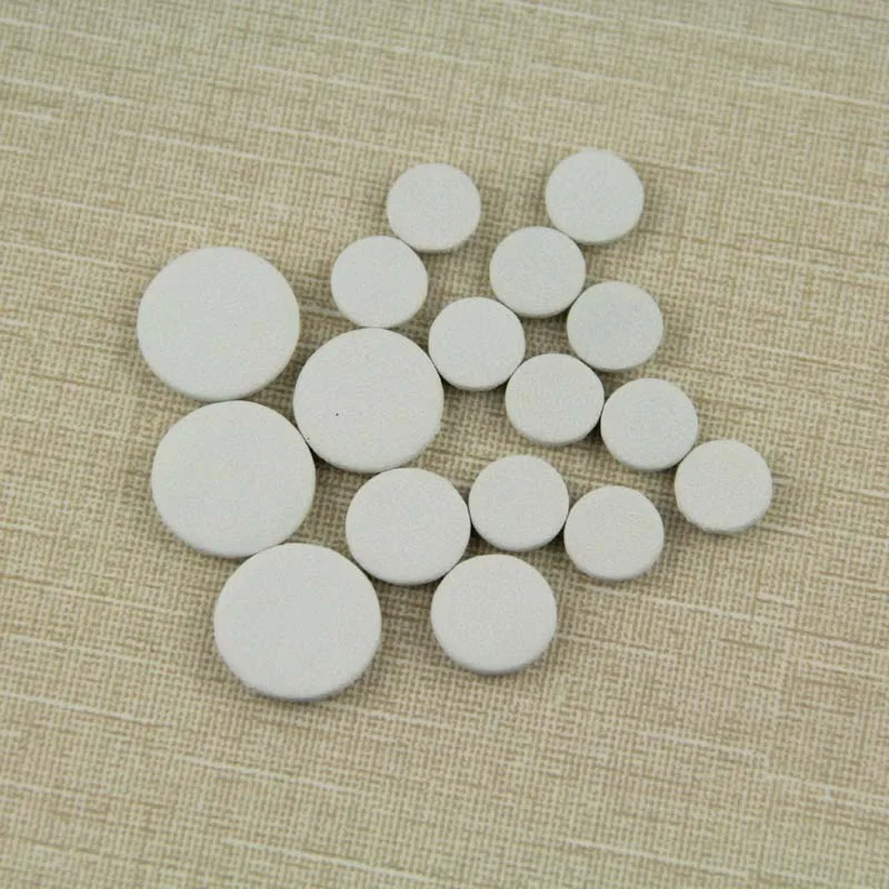 10 Set Clarinet Pads White Sheepskin Leather Various Sizes - Great Material for Instrument Maintenance