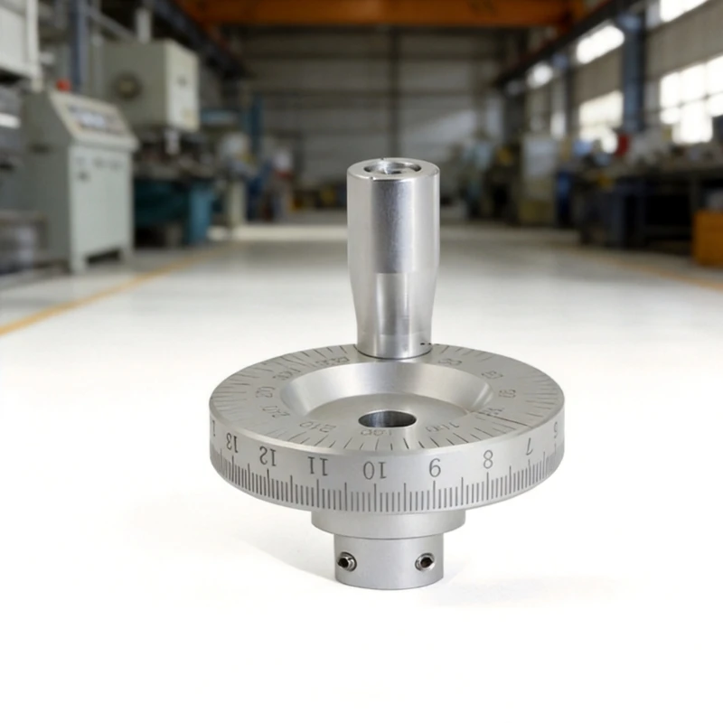 Light Engraved Lathe Handwheel Metal Control Wheel with Crank Handle 8/10/12Mm Center Bore Mounting for Machine Adjustment