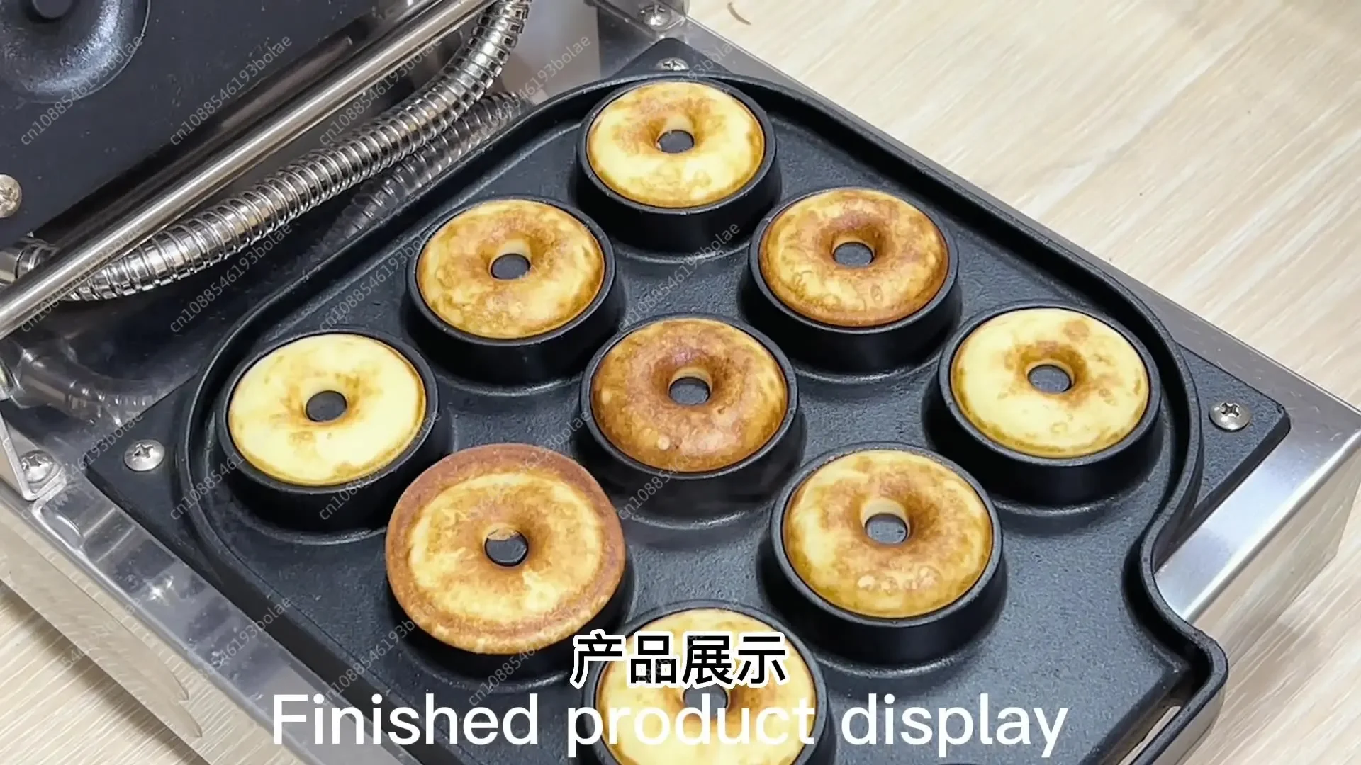 High Quality Commercial Stainless Steel Electric Small Donut Machine Portable  Donut Maker For Sale