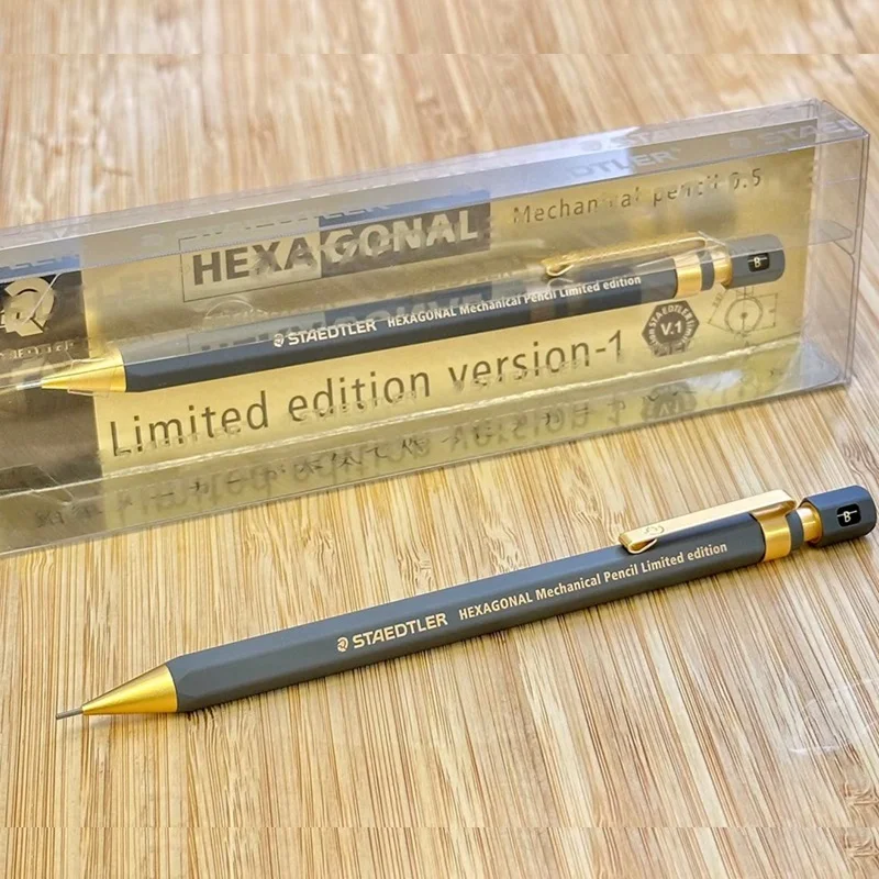 

STAEDTLER 925 77-05B Hexagonal Mechanical Pencil, 0.02 inch 0.5 mm