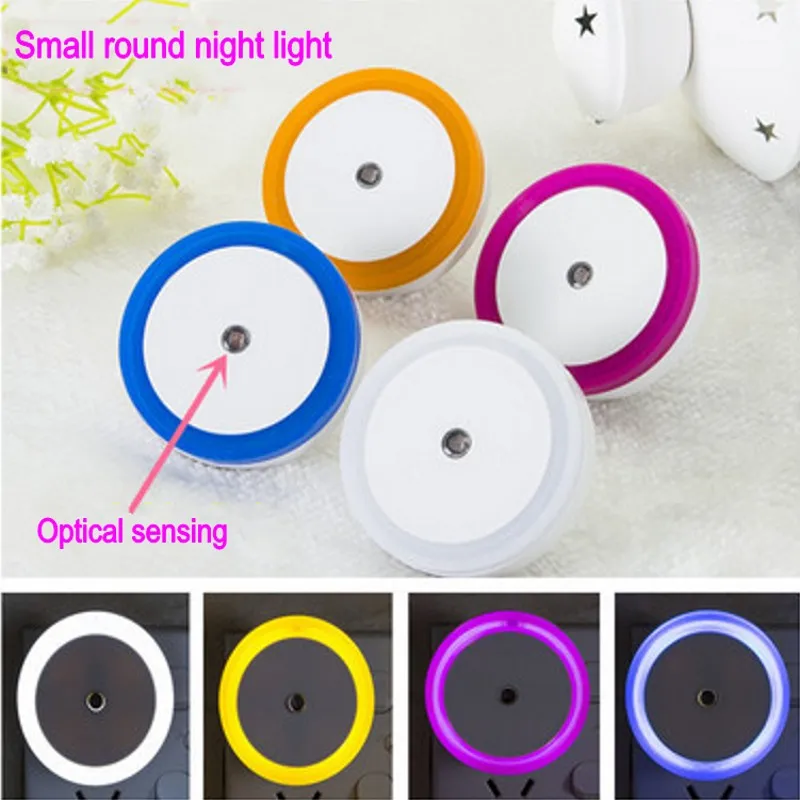 LED sensor Night light  110-220V Night light Smart dusk to dawn sensor light Bedroom night light toilet stairs hallway