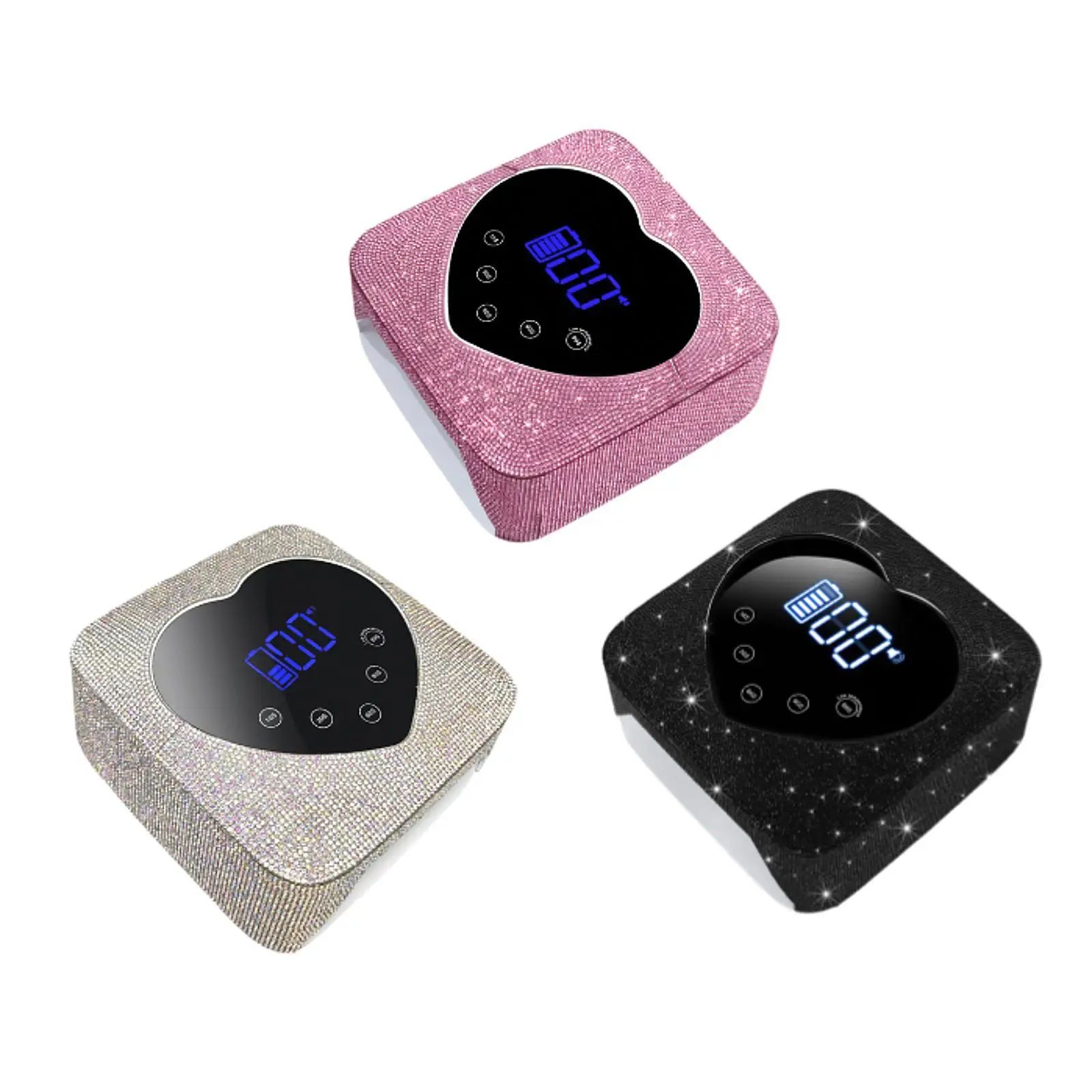 Nail Arm Rest with LED Nail Lamp Electric Nail Dryer Machine for Fingernails