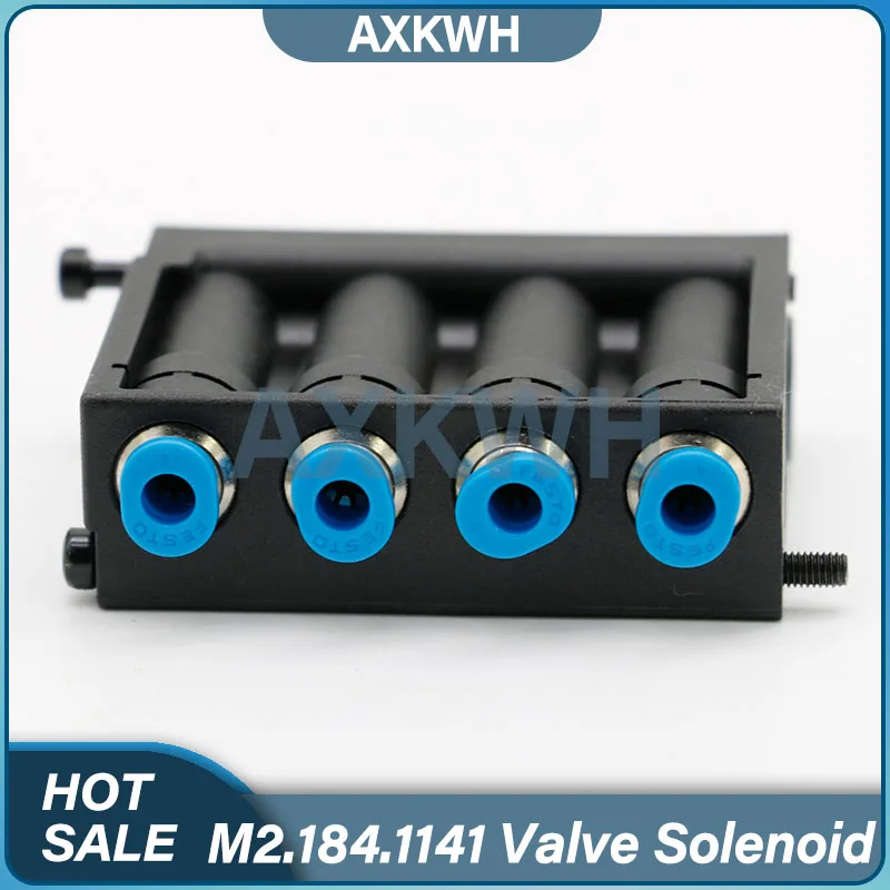 

1 Piece Best Quality M2.184.1141 Valve Solenoid V-2000-4-QS-4-SA For Heidelberg SM102 PM52 Printing Machine Parts