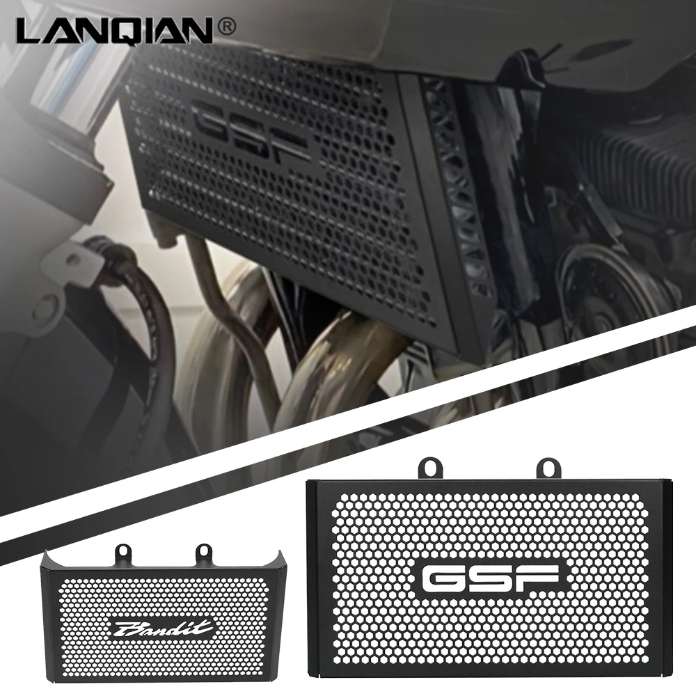 

GSF 650 GSF600 Защитная крышка радиатора мотоцикла, защитный масляный радиатор, аксессуары для SUZUKI GSF650/S Bandit 2005-2006