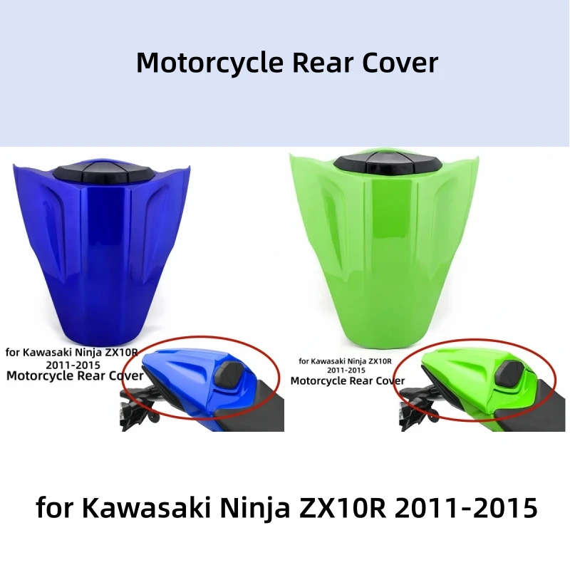 

Motorcycle Rear Passenger Seat Back Covers Protection Cowl Fairing ABS Plastic for Kawasaki Ninja ZX 10R ZX10R 2011-2015