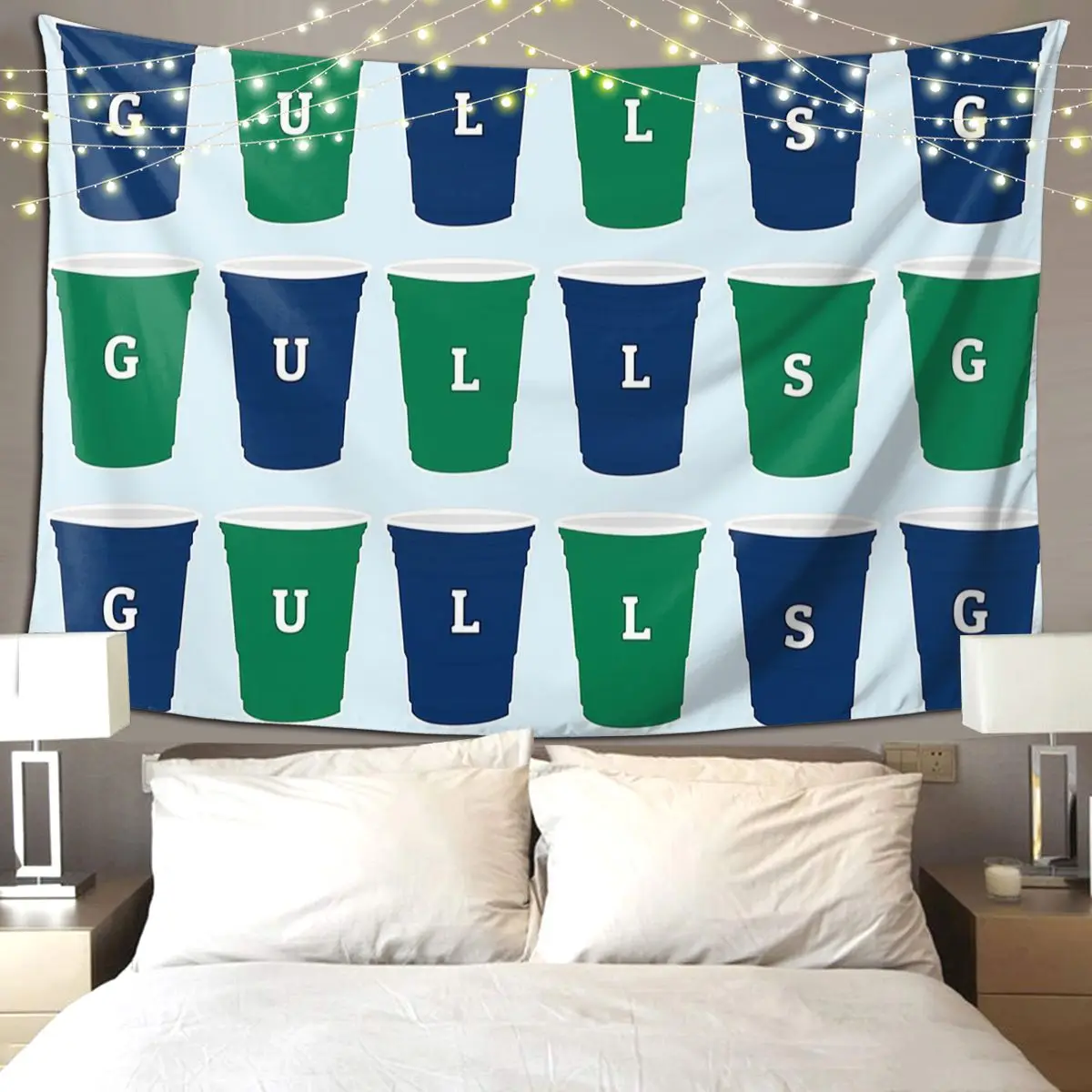 

Endicott Gulls Tapestry Art Wall Hanging Aesthetic Home Decoration Tapestries for Living Room Bedroom Dorm Room