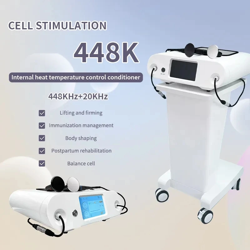 latest Body Care Ret Cet RF 448KHz Body Shaping Machine RET CET Tecar Therapy Face Lift Pain Relief equipment