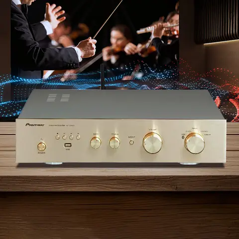 프리 스테이지 Auido 스피커 고출력 발열 전력 증폭기 250W + 250W 증폭기 홈 시어터 4.0 Bluetooth 지원 4-8Ω 스피커