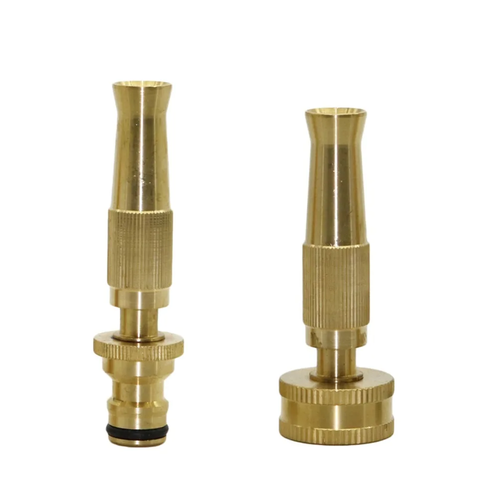 

Garden Irrigation Brass Spray Gun Adjustable Sprinkler Car wash Garden watering Sprinkler Lawn Irrigation Spray gun 1 Pc