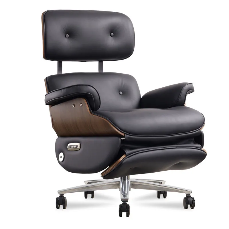 

functional electric lunch break boss chair, office chair, leather office furniture