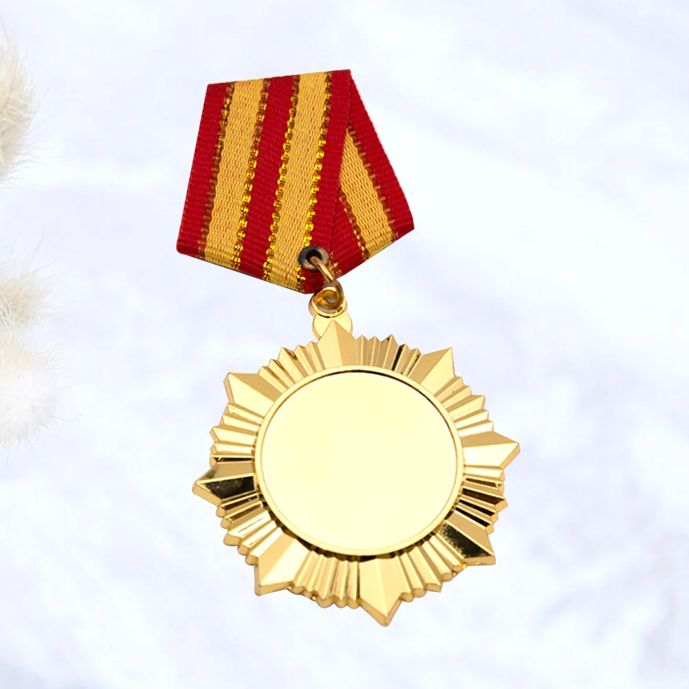 

Metal Honor Medal Football Stickers Sports Medals Alloy Competition Child Soccer