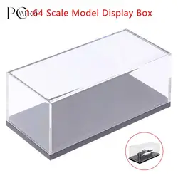 Scale 1:43 1:64 Protective Acrylic Case Hard Cover Display Box for Bburago Spark Minichamps F1 Car Model Formula 1 Miniature Toy