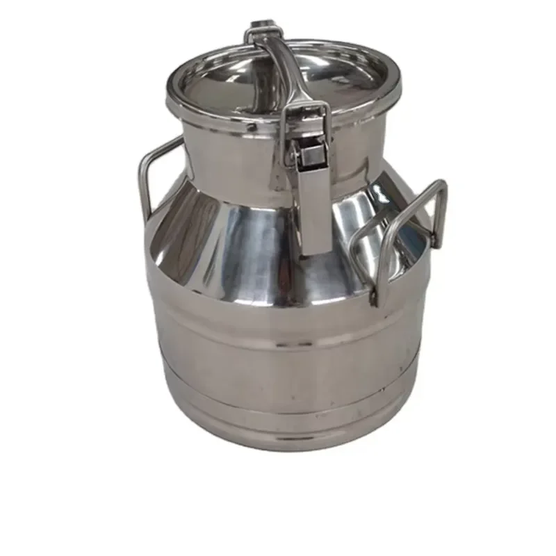 25L Stainless Steel Milk Storage Tank Portable Dairy Bucket for Fresh Milk Transport and Preservation Large Capacity