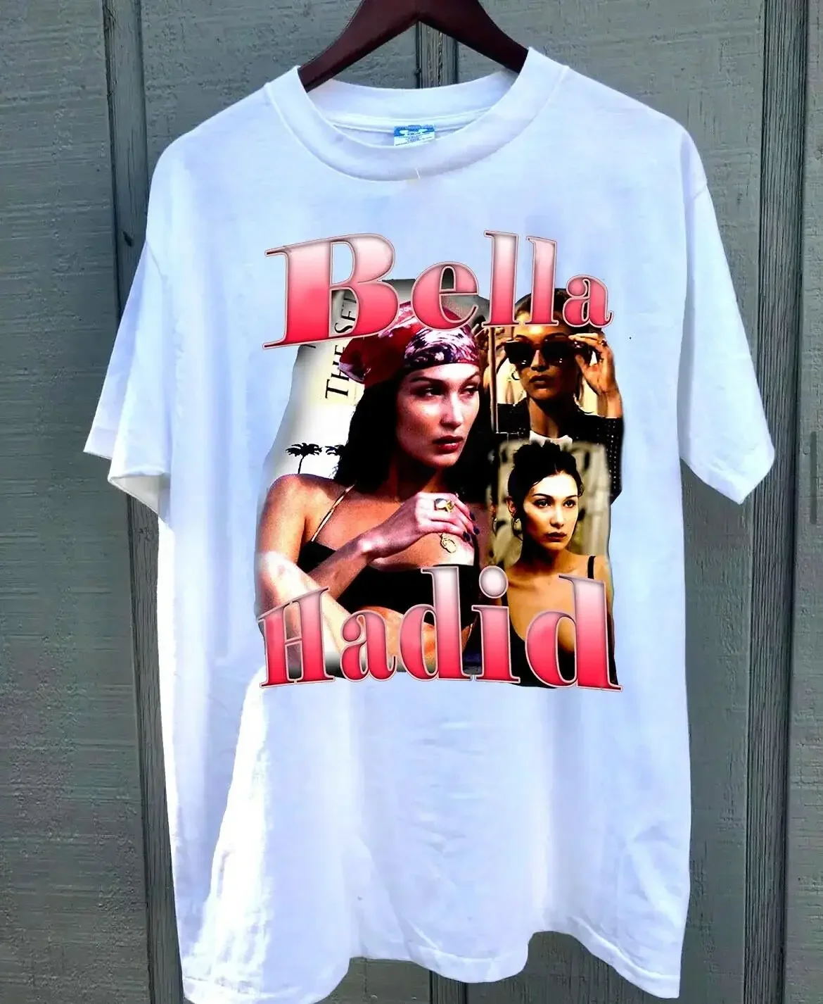 Bella Hadid Vintage 90s Tee Unisex T-shirt All Size