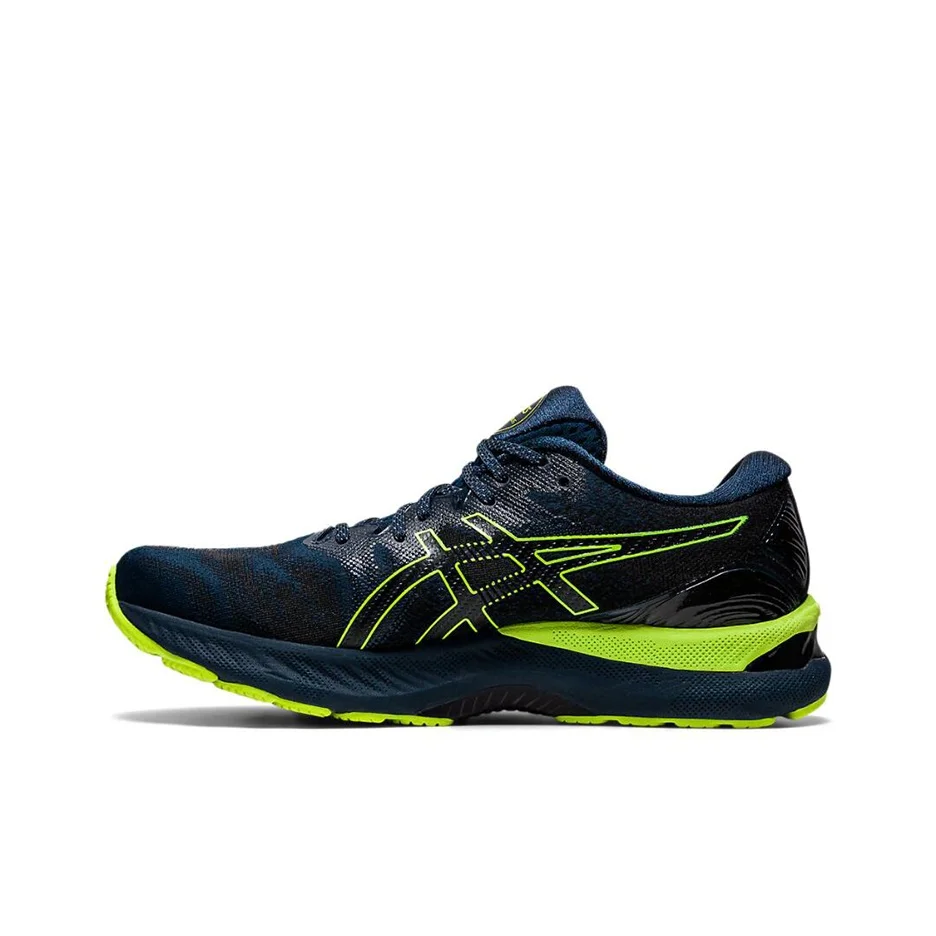ASICS GEL Nimbus 23 Running Shoes Men's Low Top Blue/Yellow 1011B007-400