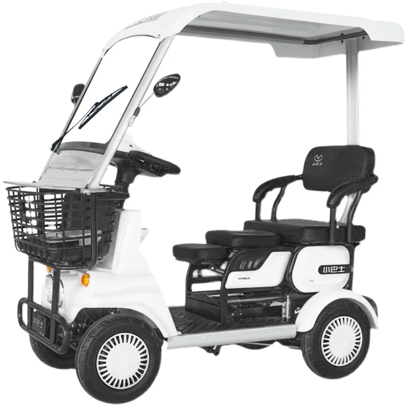 XK Minibus Elderly Electric Scooter Four-Wheel Electric Vehicle Elderly Home with Shed