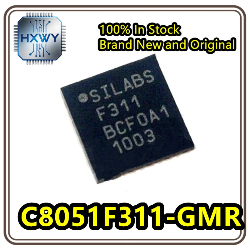 (1/5 piece) C8051F311-GMR F311 QFN-28 Mixed Signal 8-bit MCU Brand New Original In Stock