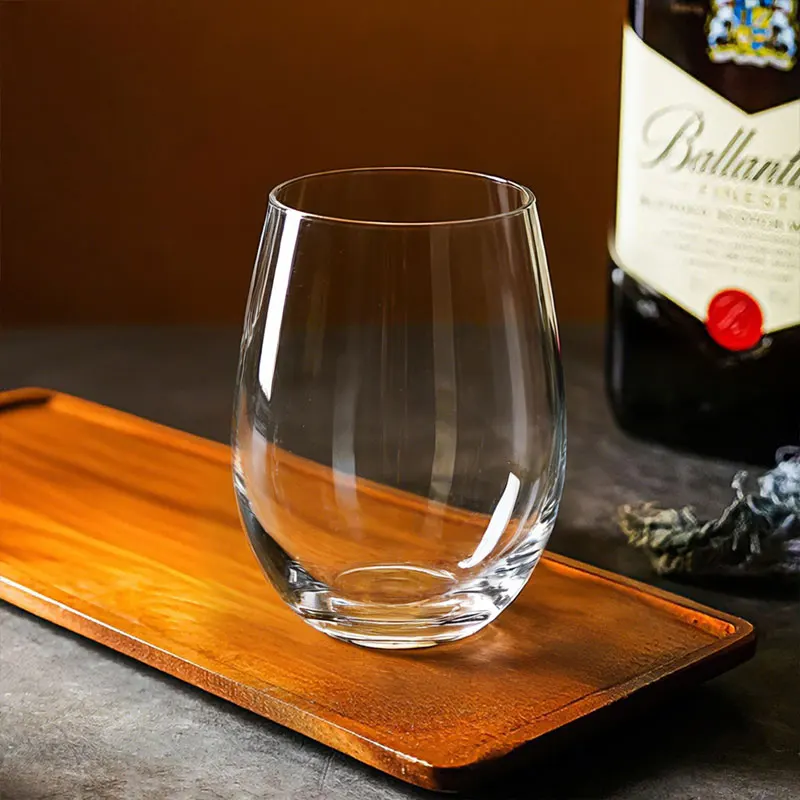 Vaso de Vidrio de Alta Gama de 340ml/375ml para Cócteles, Agua con Limón, Batidos de Fresa, Latte Helado, Café Clásico