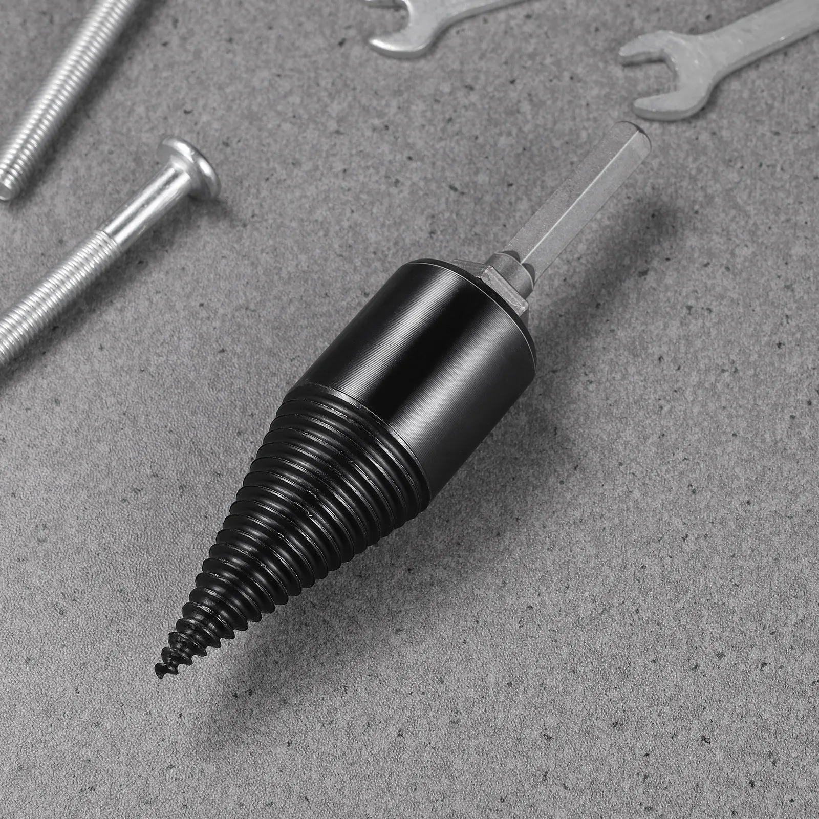 

32Mm Hex Handle Wood Splitting Drill Bit for Hammer Drill Electric Hammer High Hardness Steel Firewood Chopping Tool