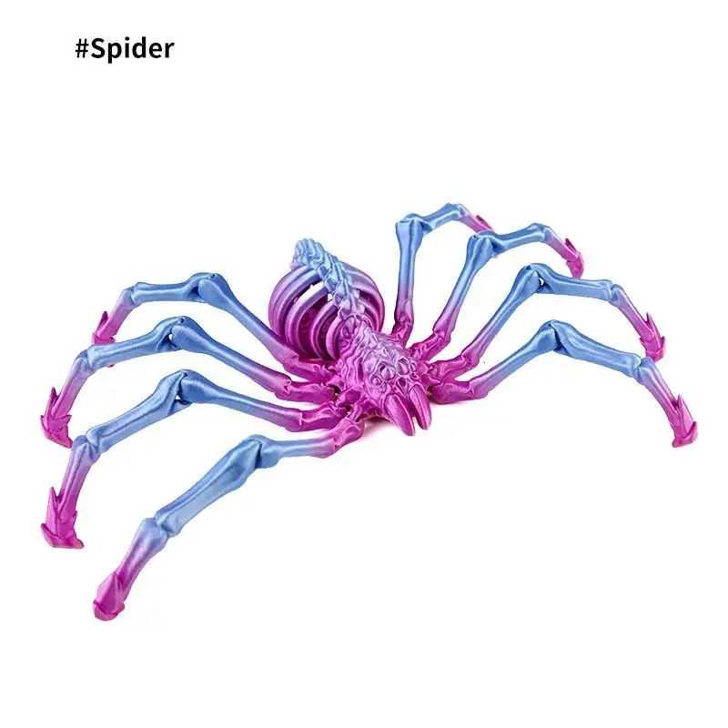 3D-geprinte spin-simulatie speelgoed beweegbare gewrichten creatief model desktop decoratie collectie ornamenten cadeau