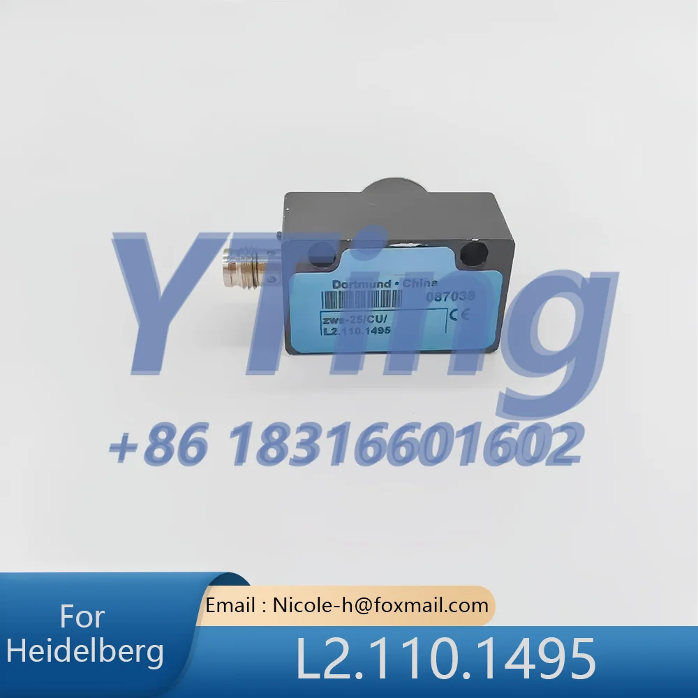 

Heidelberg Printing Machine Accessories XL/CDL Feeder Ultrasonic Paper Stack Sensor New L2.110.1495