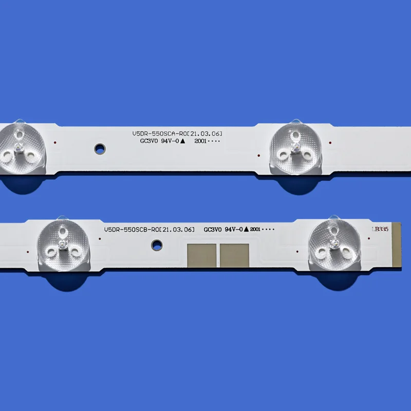 Tira conduzida para samsung, ua55js7200 ua55js7200jxxz ue55ju6800 ue55ju6800k v5dr_ 550scb r0 bn96-38482a bn96-38481a