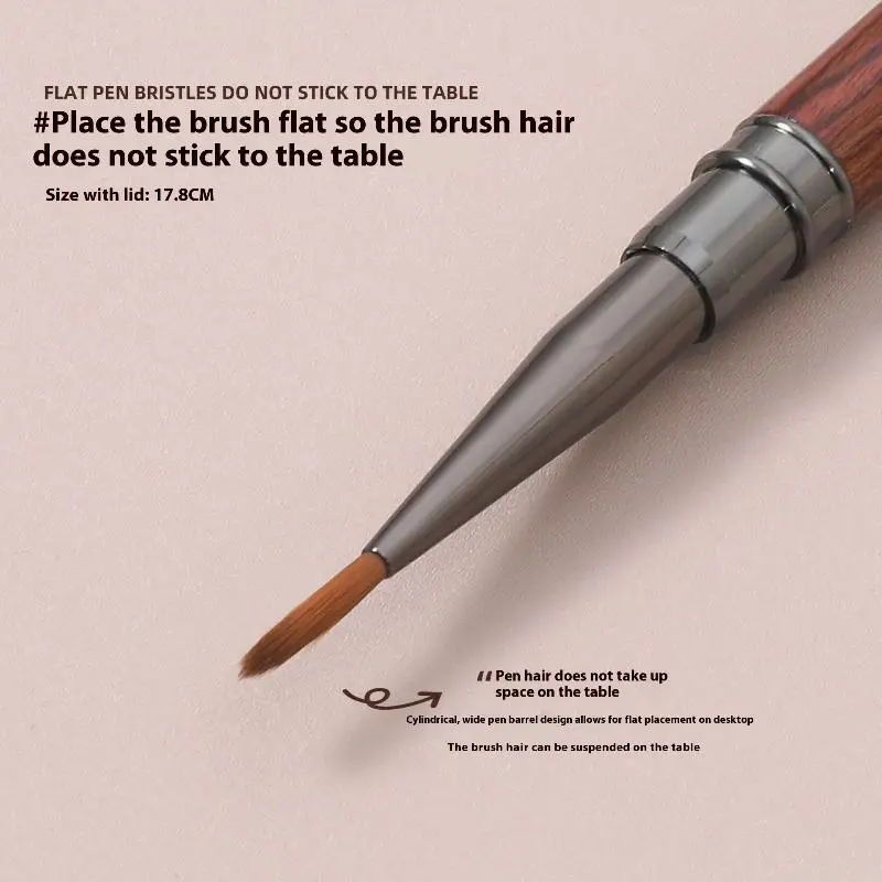 샌들 우드 디테일 네일 아트 펜 고품질 그림 펜 네일 광선 요법 펜 네일 건설 그림 조각 펜 도구