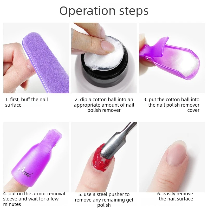 Nail Polish Remover Cotton Balls Lint Free Nail Cleaning Wipes Cotton Pads Manicure Pedicure Nail Art Salon Cleaning Tools view 5